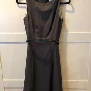 A-Line Belted Dress